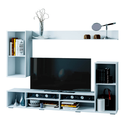 Гостиная "Диаманд" белый