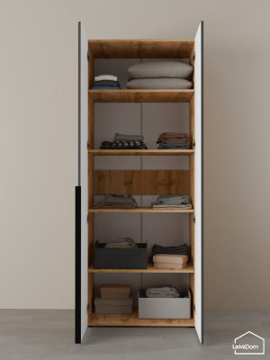 Шкаф Linnea MHR-2-2 2050х800х510 дв-М 11.1.25