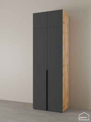 Шкаф с антресолью Linnea MHR-2A-2 2450х800х510 дв-М 11.1.25