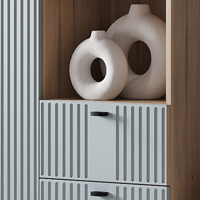 Шкаф "Олива" ШК-16 Дуб каньон/MF11