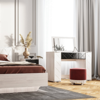 "Кимберли" ТБ-21 ясень белый/белый глянец