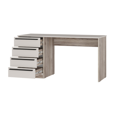 Стол письменный "Урбан" ПС-05 Дуб смоки/Кашемир