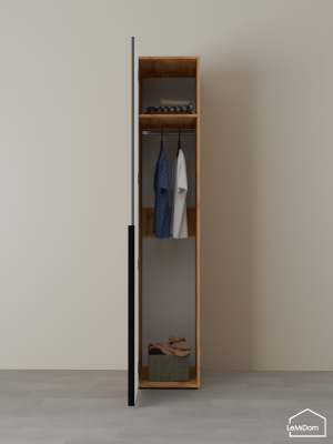 Шкаф Linnea MHR-1-1 2050х400х510 дв-М 11.1.25