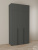 Шкаф с антресолью Linnea MHR-3A-1 2450х1200х510 графит-М 11.1.25