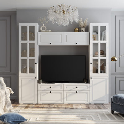 Пенал "Софт" ПН-03 Белый/Эмаль белая (F26)