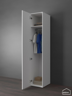 Шкаф Linnea MHR-1PO-1 2050х400х510 Белый-М 11.1.1