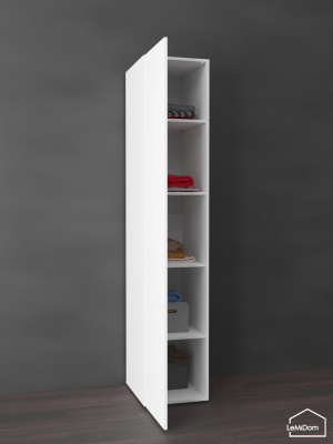 Шкаф Linnea MHR-1PO-2 2050х400х510 Белый-М 11.1.1