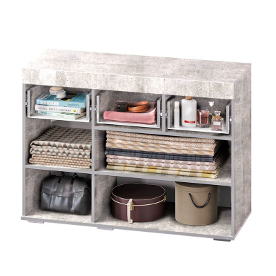 "Инстайл" КМ-03 бетон/белый