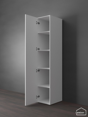 Шкаф Linnea MHR-1PO-2 2050х400х510 Белый-М 11.1.1