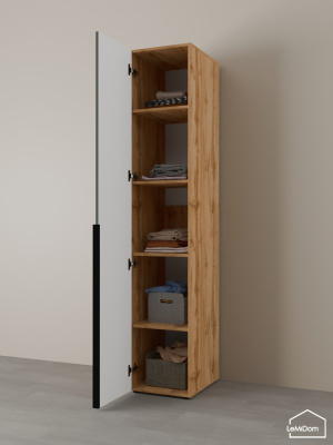Шкаф Linnea MHR-1-2 2050х400х510 дв-М 11.1.25