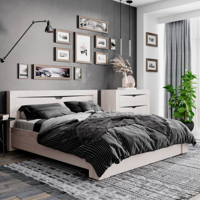 "Леонардо" КР-15 Бетон пайн светлый/графит