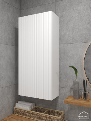 Шкаф навесной для ванной комнаты и туалета MH6-MA 960х450х217 Белый-М 10.1.2