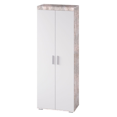 "Инстайл" ШК-29 бетон/белый