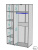 Шкаф Linnea MHR-3PO-1 2050х1200х510 Белый-М 11.1.1
