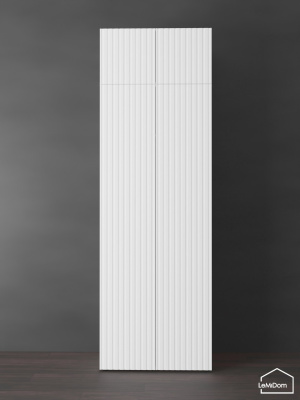 Шкаф с антресолью Linnea MHR-2POA-4 2450х800х510 Белый-М 11.1.1