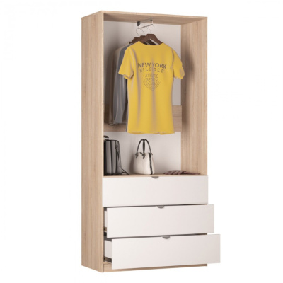 Риал Шкаф R-198х90х45-4-TR