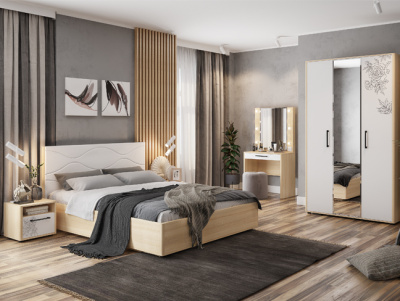 Зара Кровать 1.6 Комфорт(1 704х2 144х1 021)