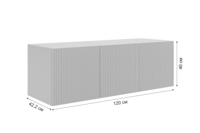 Комплект детской мебели "Зефир К1" (2700х580х2300), (2700х580х2300) белое дерево/белый муар/пудра розовая (эмаль)