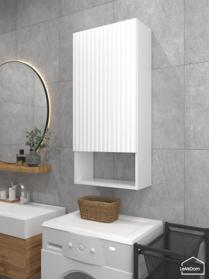 Шкаф навесной для ванной комнаты и туалета MH24-MA 960х450х217 Белый-М 10.1.1