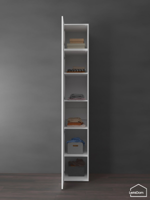 Шкаф с антресолью Linnea MHR-1POA-2 2450х400х510 Белый-М 11.1.1