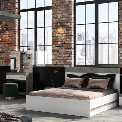 "Инстайл" СТ-01 бетон/белый