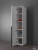 Шкаф Linnea MHR-1-2 2050х400х510 Белый-М 11.1.1