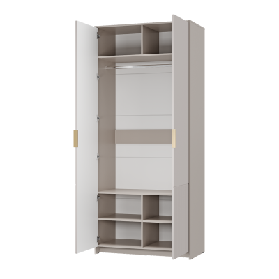 Шкаф 2-х створчатый "Пандора" ШК-04 кашемир/айриш (MF03)