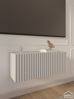 Тумба подвесная под телевизор Lines MTV1-MA 300х750х315 Леда-М 10.1.5