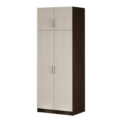 Шкаф 2-х ств.с перегородкой венге/лоредо