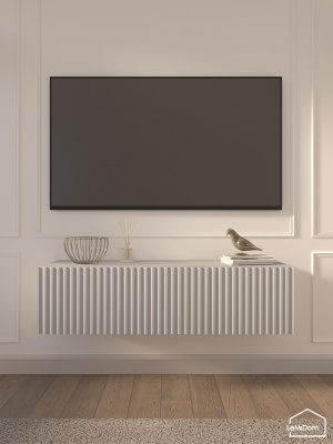 Тумба подвесная под телевизор Lines MTV4-MA 300х1150х315 Леда-М 10.1.5