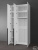 Шкаф с антресолью Linnea MHR-3A-1 2450х1200х510 Белый-М 11.1.1