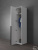 Шкаф Linnea MHR-1-1 2050х400х510 Белый-М 11.1.1