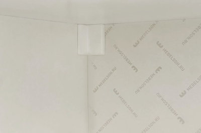 Зефир Антресоль двухдверная 118.01, (800х422х400) белое дерево/пудра розовая (эмаль)