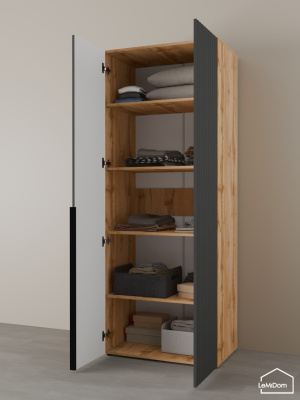 Шкаф Linnea MHR-2-2 2050х800х510 дв-М 11.1.25