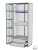 Шкаф Linnea MHR-3-2 2050х1200х510 графит-М 11.1.25