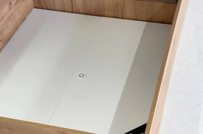 Каркас кровати Юниор 90х200 см, (944х2178х805) дуб крафт золотой