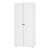 Шкаф 2-х створчатый "Софт" ШК-01 Белый/Эмаль белая (F26)