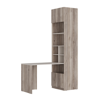 Стол-шкаф "Урбан" СШ-01 Дуб смоки/Кашемир