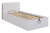 Кровать с подъемным механизмом "Юниор" 90х200 см, (944х2178х805) белое дерево
