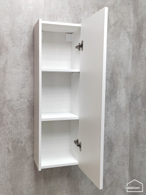 Шкаф навесной для ванной комнаты и туалета MH5-MA 960х300х217 Белый-М 10.1.2