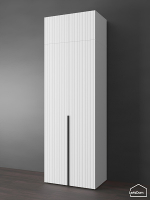 Шкаф с антресолью Linnea MHR-2A-4 2450х800х510 Белый-М 11.1.1