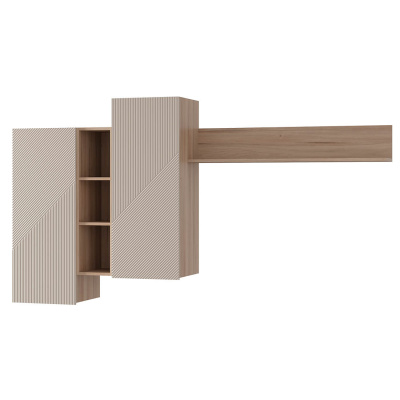 Гостиный модуль "Эмилия" ГМ-12 Дуб смоки/Айриш (MF03)