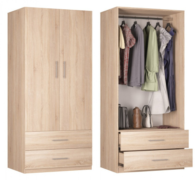 Риал Шкаф R-198х90х60-3