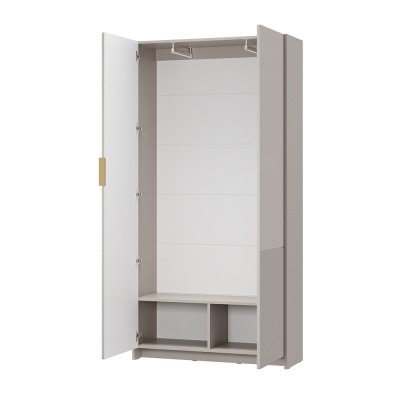 Шкаф 2-х створчатый "Пандора" ШК-01 Кашемир/MF03