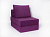 Бескаркасное кресло-кровать-пуф "ОКТА" Фиолетовый