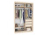 Топ Шкаф-купе T-1-230х120х60 (3) Вар.4 Топ Шкаф-купе T-1-230х120х60 (3) Вар.4