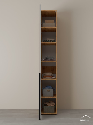 Шкаф с антресолью Linnea MHR-1A-2 2450х400х510 дв-М 11.1.25