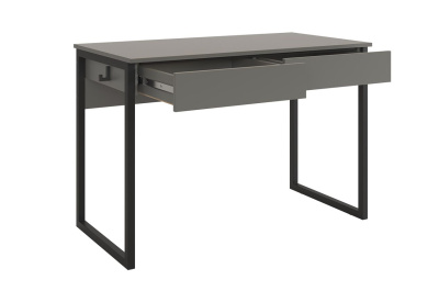 Стол Юниор, (1100х580х750) графит/черный муар
