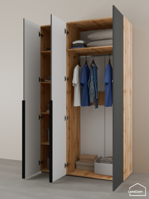 Шкаф Linnea MHR-3-1 2050х1200х510 дв-М 11.1.25