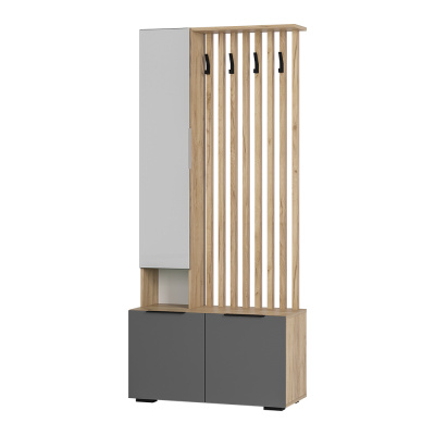 Прихожая "Сандра" ПР-03 Крафт/Графит